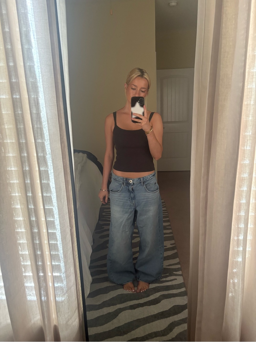 BDG Light Blue Straight-Leg Jeans